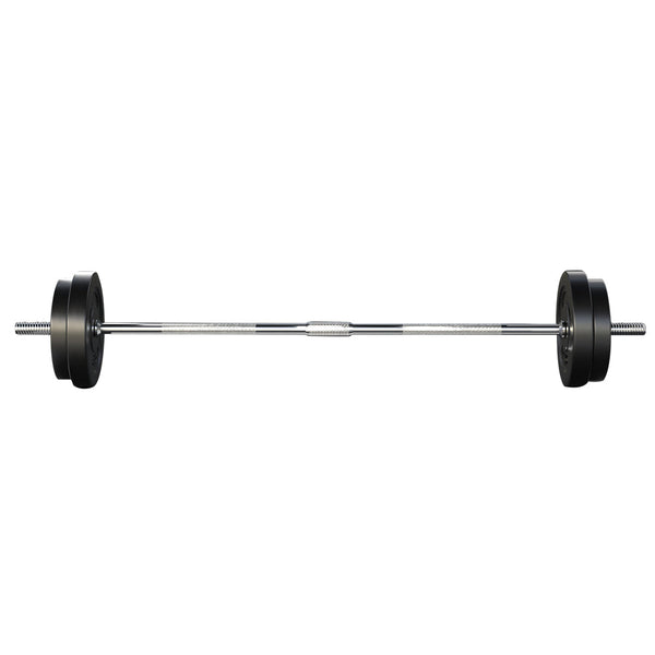 38KG Barbell Weight Set Plates Bar Bench Press Fitness Exercise Home Gym 168cm Does not apply