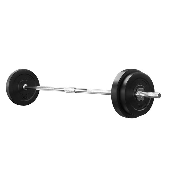 38KG Barbell Weight Set Plates Bar Bench Press Fitness Exercise Home Gym 168cm Does not apply