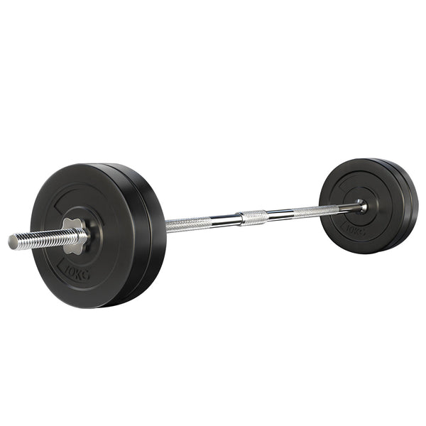 48KG Barbell Weight Set Plates Bar Bench Press Fitness Exercise Home Gym 168cm Does not apply