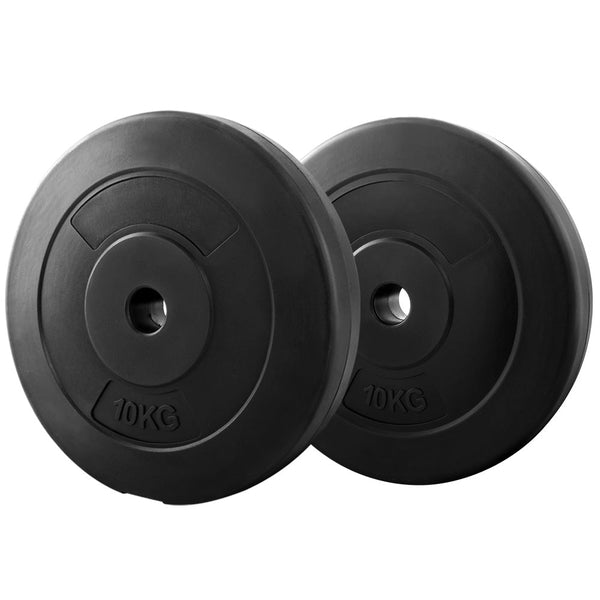 10KG Barbell Weight Plates Standard Home Gym Press Fitness Exercise 2pcs Does not apply
