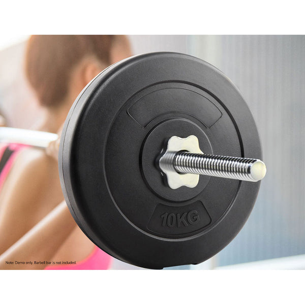 10KG Barbell Weight Plates Standard Home Gym Press Fitness Exercise 2pcs Does not apply