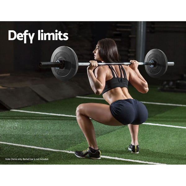 10KG Barbell Weight Plates Standard Home Gym Press Fitness Exercise 2pcs Does not apply