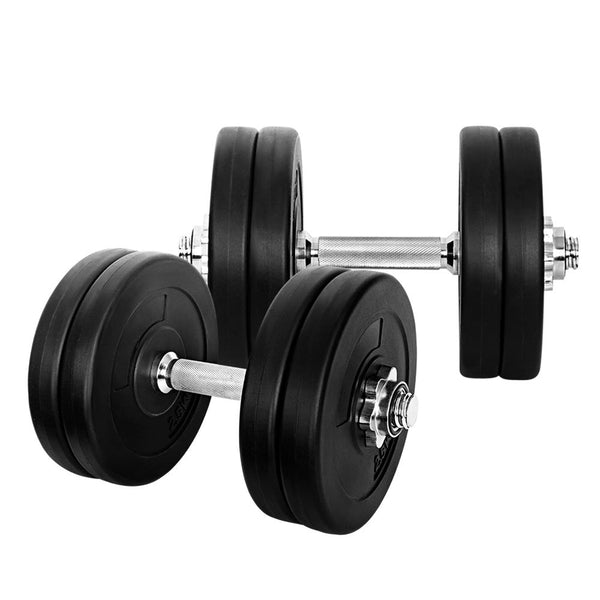 25kg Dumbbells Dumbbell Set Weight Plates Home Gym Fitness Exercise Does not apply