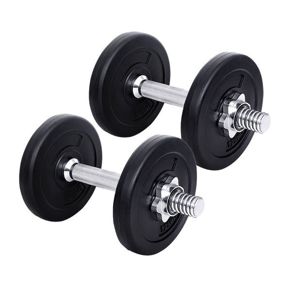 10KG Dumbbells Dumbbell Set Weight Training Plates Home Gym Fitness Exercise Does not apply