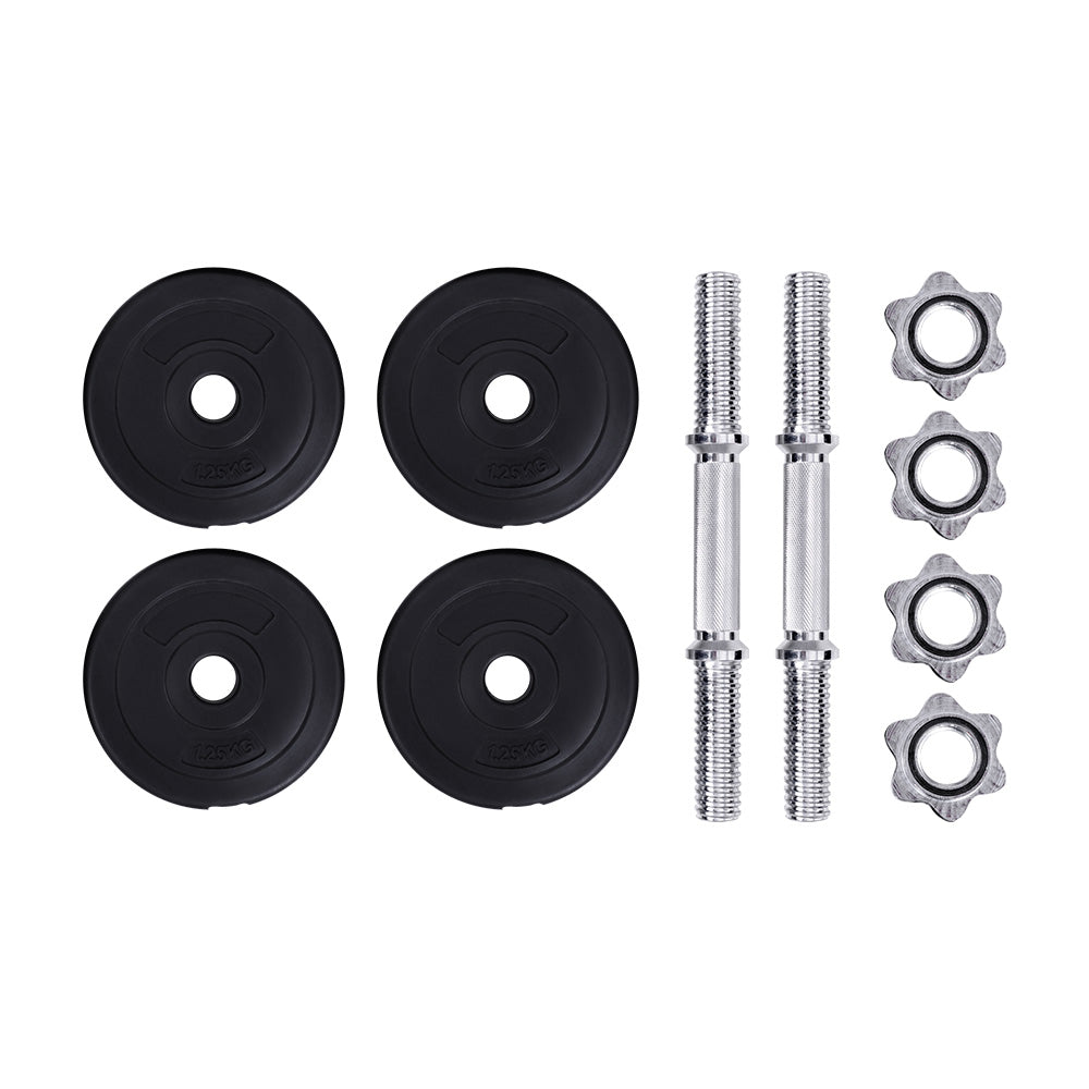 10KG Dumbbells Dumbbell Set Weight Training Plates Home Gym Fitness Exercise Does not apply
