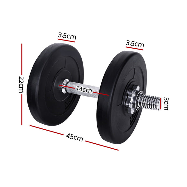 15KG Dumbbells Dumbbell Set Weight Training Plates Home Gym Fitness Exercise Does not apply