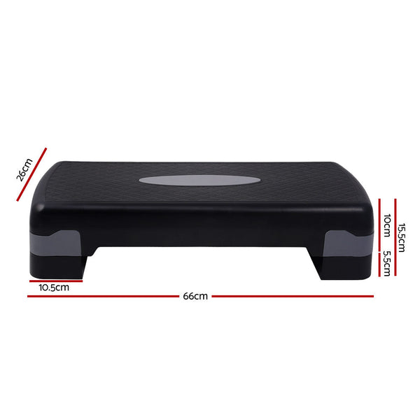 Aerobic Step Exercise Stepper Steps Fitness Block Bench Riser Home Gym Does not apply