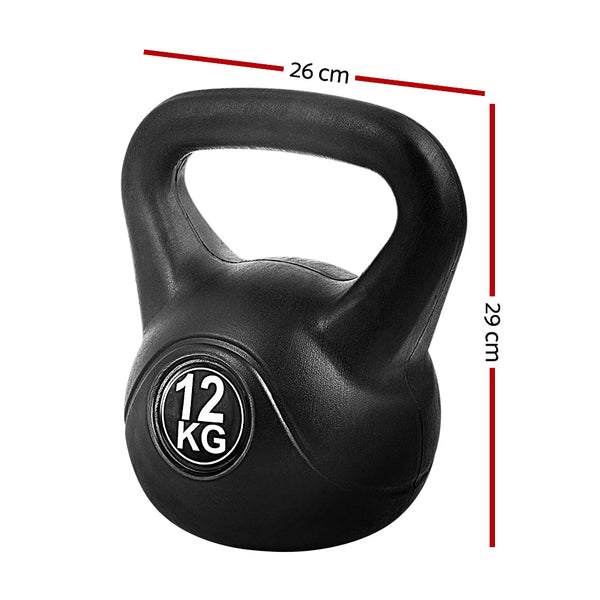 12kg Kettlebell Kettlebells Kettle Bell Bells Kit Weight Fitness Exercise Does not apply
