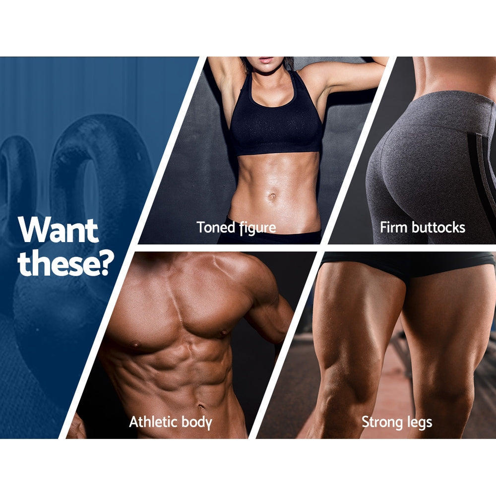 16KG Kettlebell Kettle Bell Weight Kit Fitness Exercise Strength Training Does not apply