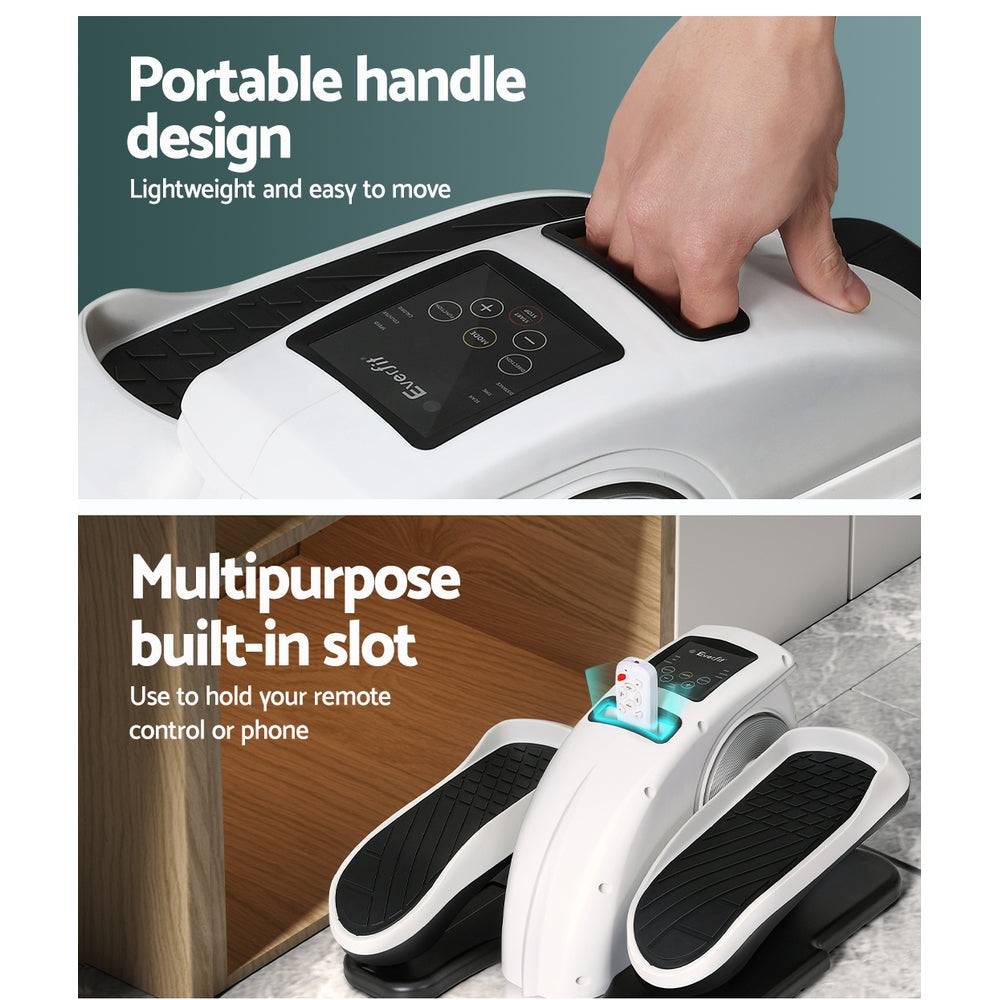 Everfit Automatic Pedal Exercise Bike Elliptical Machine Stepper Trainer 50W Everfit