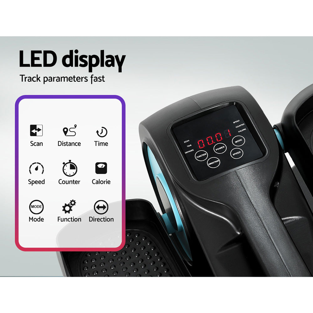 Everfit Automatic Pedal Exercise Bike LED Display Elliptical Trainer Stepper Everfit