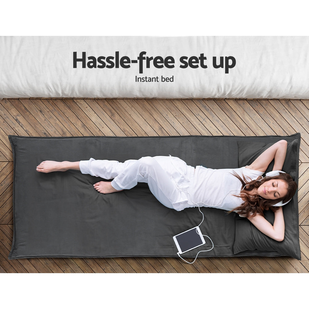 Artiss Floor Sofa Bed Lounge Couch Recliner Chair Folding Foam Camping Bed Artiss