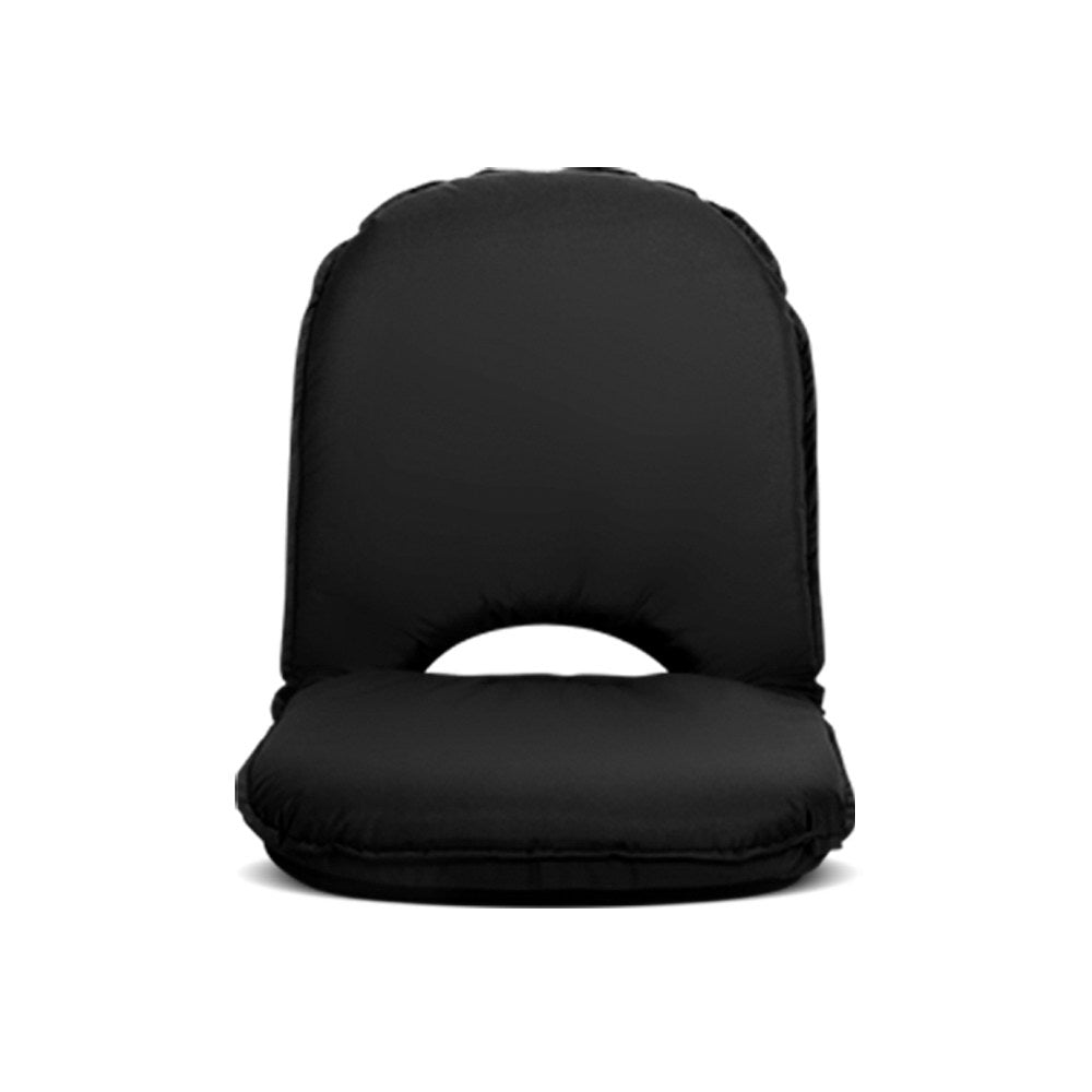 Artiss Foldable Beach Sun Picnic Seat - Black Artiss