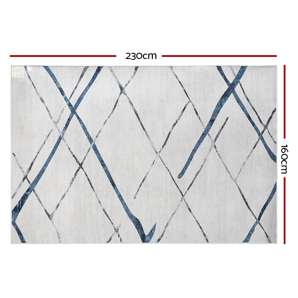 Artiss Jaca Floor Rug Area Carpet 160 x 230 cm Mordern Short Pile Washable Artiss