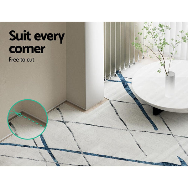 Artiss Jaca Floor Rug Area Carpet 200 x 290 cm Mordern Short Pile Washable Artiss