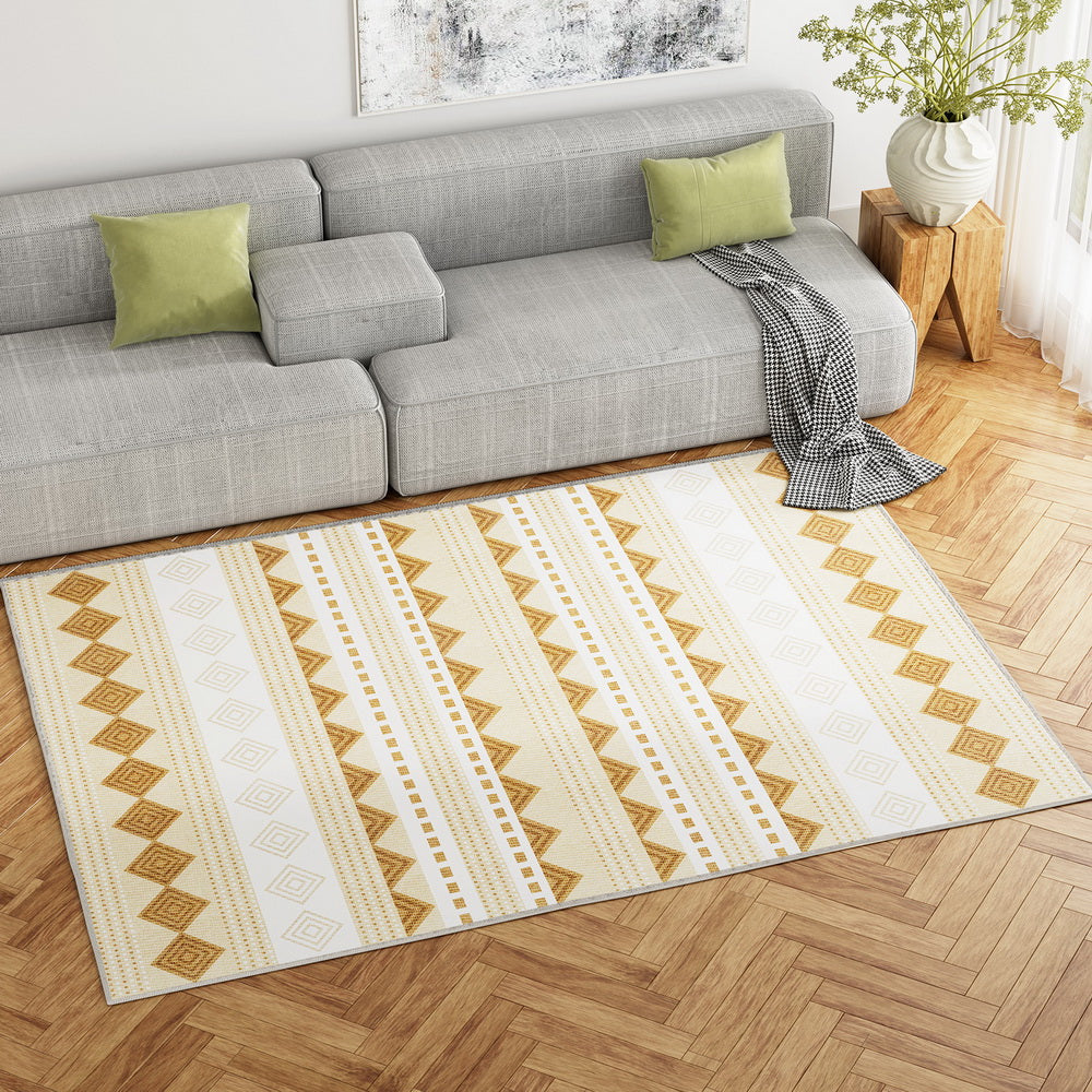 Artiss Floor Rugs 160x230cm Washable Area Mat Large Carpet Soft Short Pile Ella Artiss