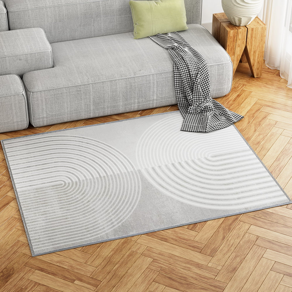 Artiss Floor Rugs 120x160cm Washable Area Mat Large Carpet Faux Rabbit Fur Cyril Artiss