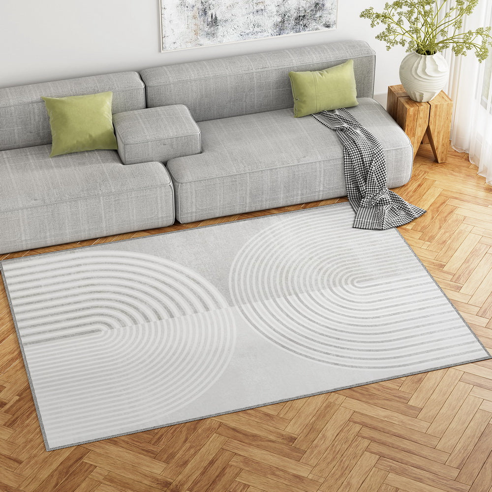 Artiss Floor Rugs 160x230cm Washable Area Mat Large Carpet Faux Rabbit Fur Cyril Artiss
