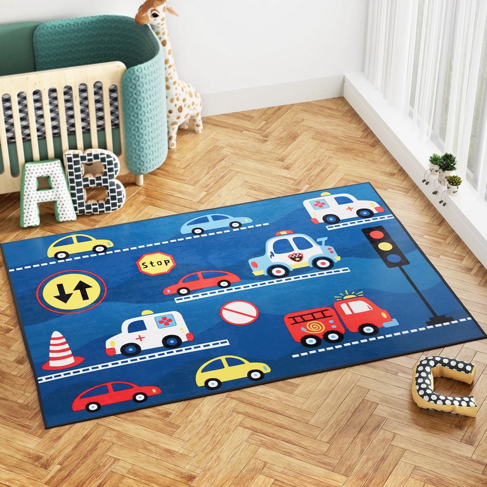 Artiss Floor Rugs 160x230cm Washable Area Mat Large Carpet Soft Short Pile Kids Artiss