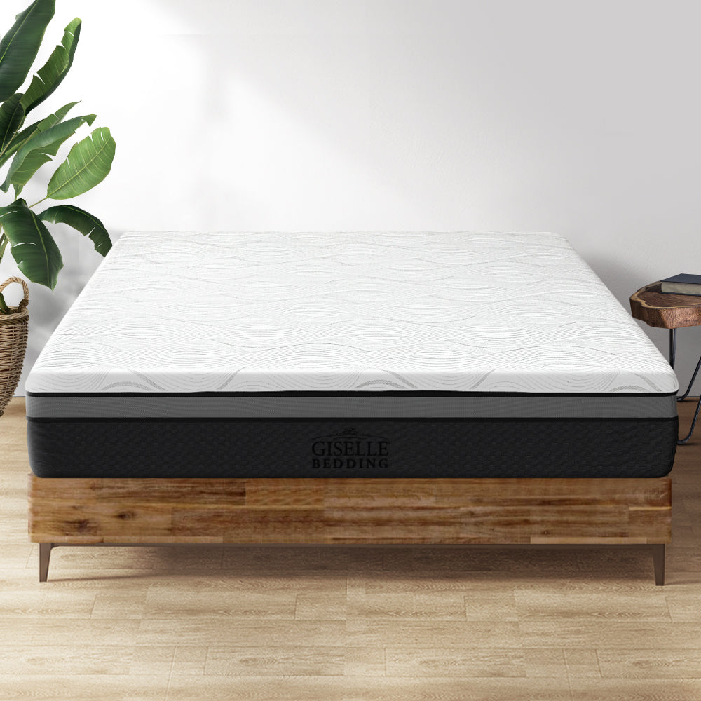 Giselle Bedding Memory Foam Mattress Bed Cool Gel Non Spring Comfort Single 25cm Giselle Bedding