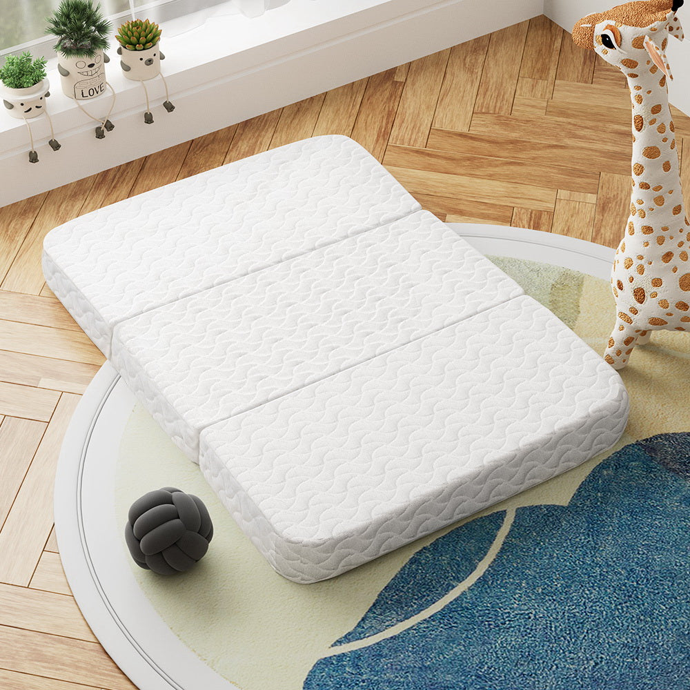 Giselle Foldable Gel Foam Mattress Folding Baby Bed Floor Mat Travel Cot Bamboo Giselle Bedding