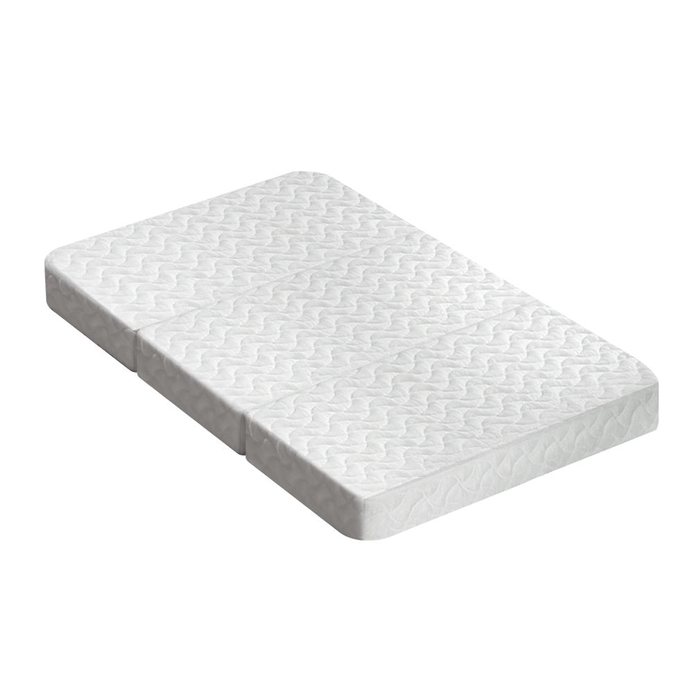 Giselle Foldable Mattress Portacot Foam Mattresses Travel Cot Baby Bamboo Cover Giselle Bedding