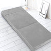 Giselle Bedding Folding Foam Mattress - Light Grey