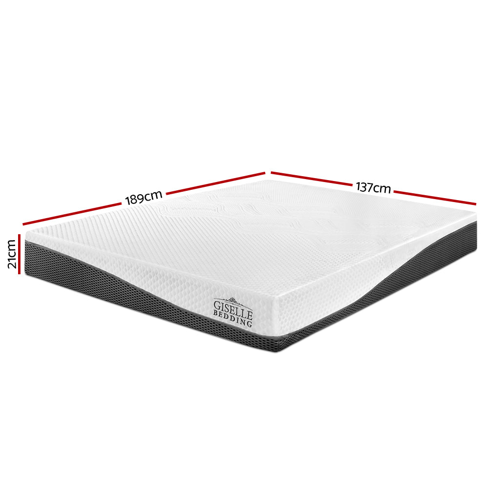 Giselle Bedding Double Size Memory Foam Mattress Cool Gel without Spring freeshipping - Awezingly