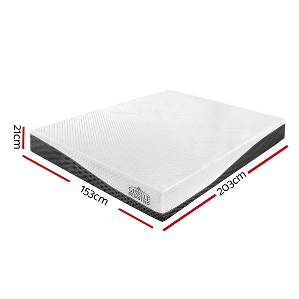 Giselle Bedding Queen Size Memory Foam Mattress Cool Gel without Spring Giselle Bedding