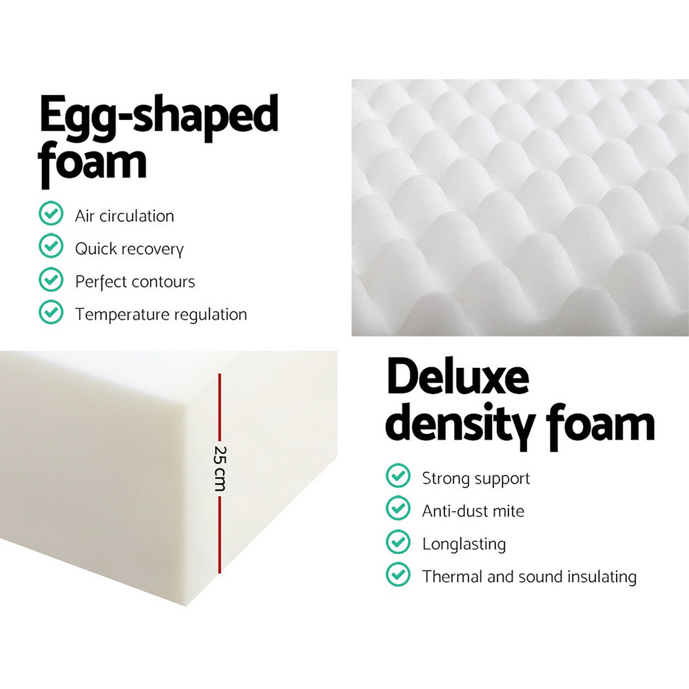 Giselle Bedding Cool Gel Memory Foam Mattress King Single Size Giselle Bedding