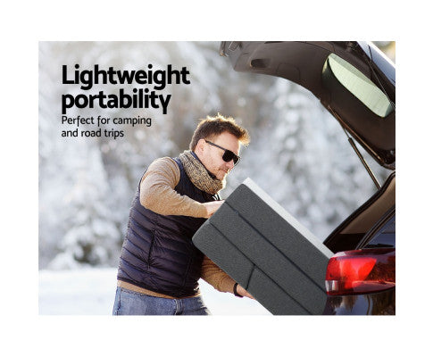 Giselle Bedding Folding Mattress Foldable Portable Bed Floor Mat Camping Pad freeshipping - Awezingly