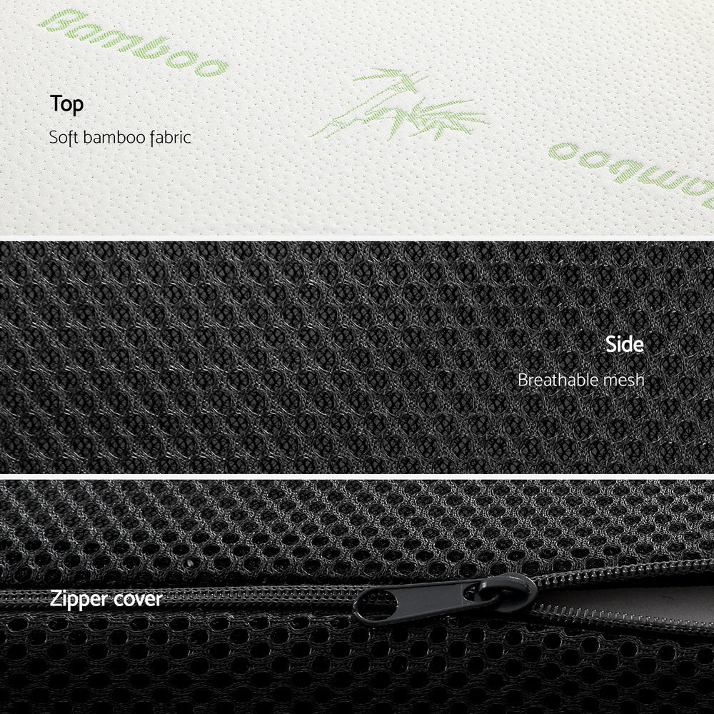 Giselle Bedding Foldable Mattress Folding Foam Queen Bamboo Giselle Bedding