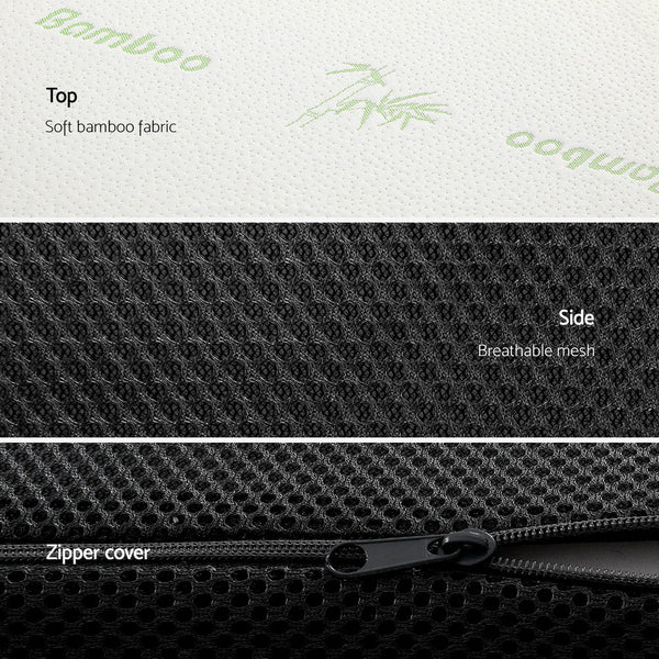 Giselle Bedding Foldable Mattress Folding Foam Queen Bamboo Giselle Bedding