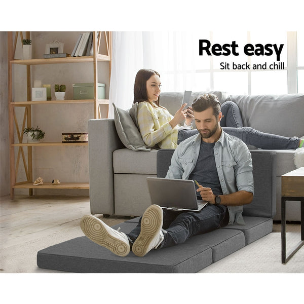 Giselle Bedding Folding Mattress Camping Foldable Portable Mattress Floor Bed freeshipping - Awezingly