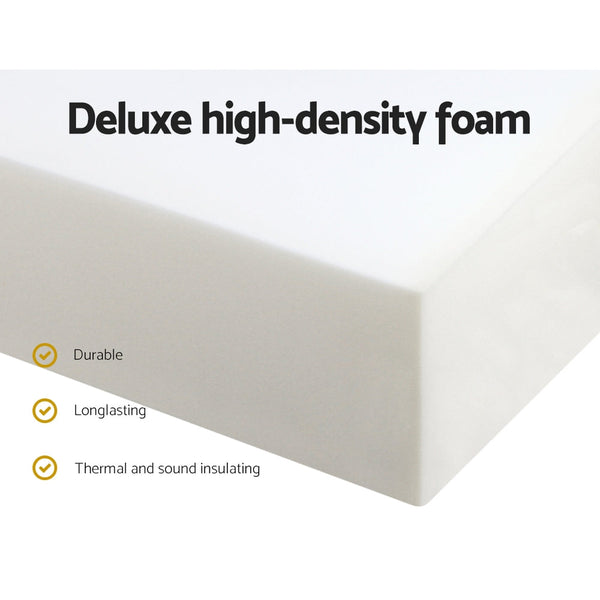 Giselle Bedding Foldable Mattress Folding Portable Bed Camping Mat Queen Grey Giselle Bedding