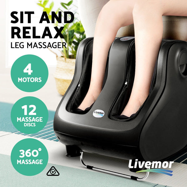 Livemor Foot Massager - Black Livemor