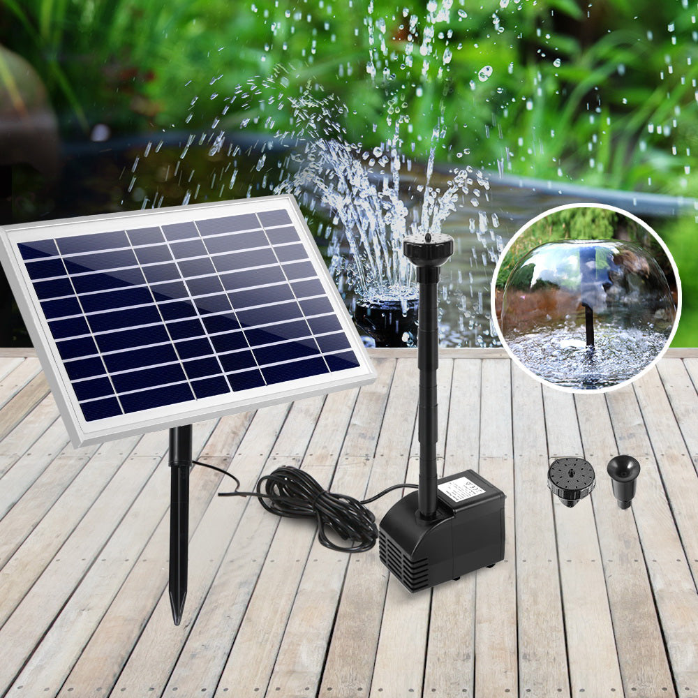 Gardeon Solar Pond Pump Powered Water Fountain Outdoor Submersible Filter 6.6FT Gardeon