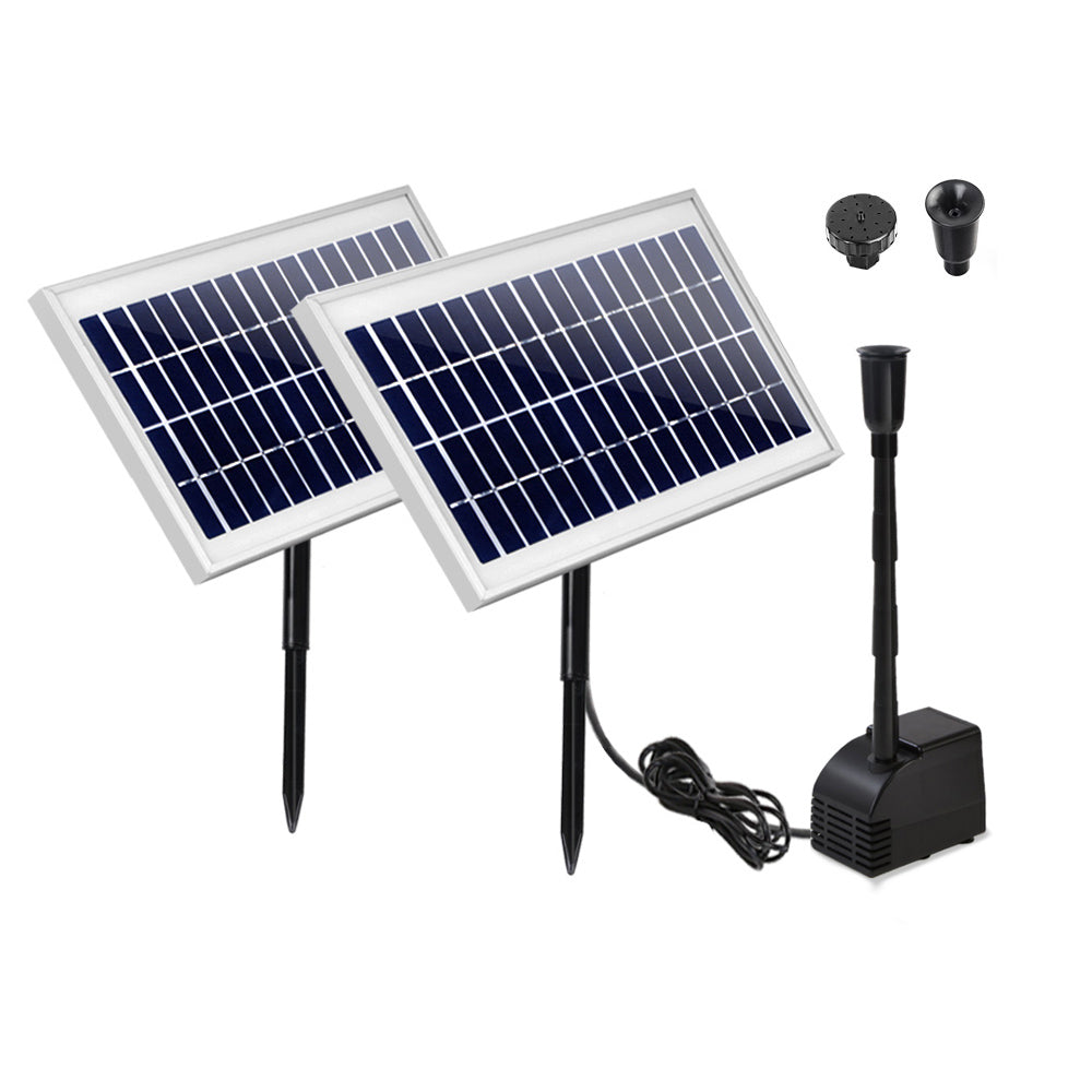 Gardeon Solar Pond Pump Water Fountain Filter Kit Outdoor Submersible Panel Gardeon