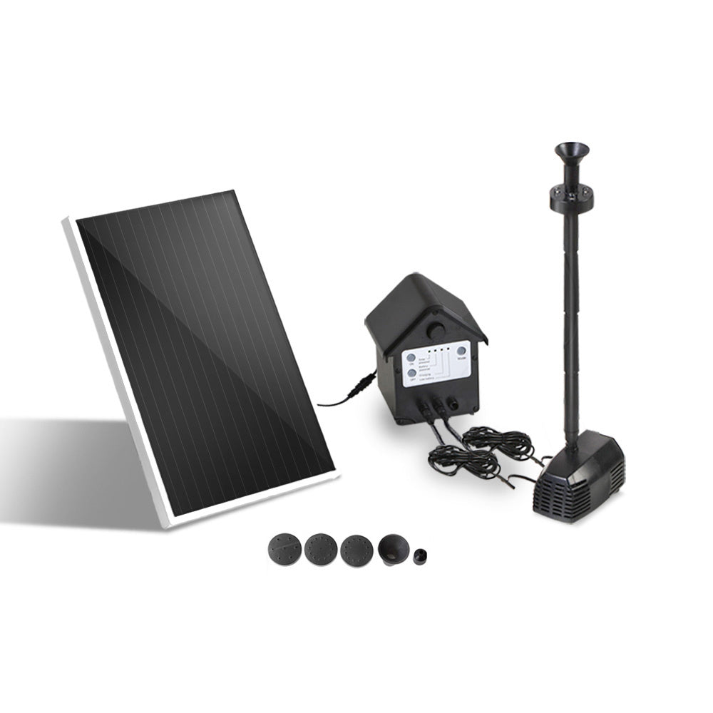 Gardeon Solar Pond Pump Pool Fountain Battery Garden Outdoor Submersible Kit 4FT Gardeon