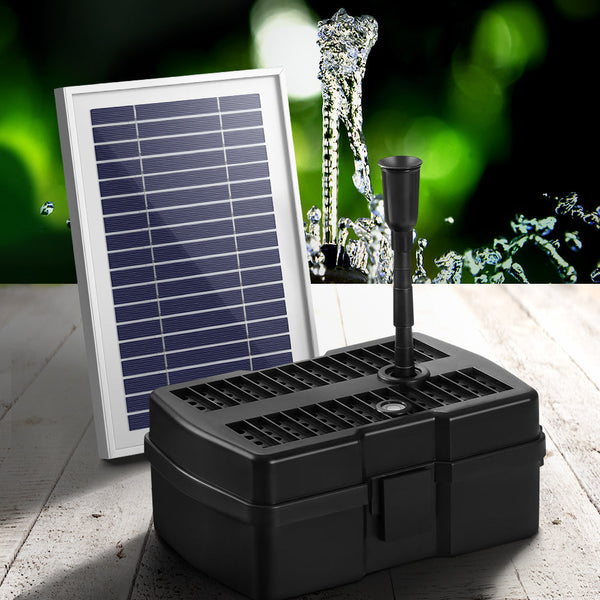 Gardeon Solar Pond Pump with Eco Filter Box Water Fountain Kit 4.6FT Gardeon