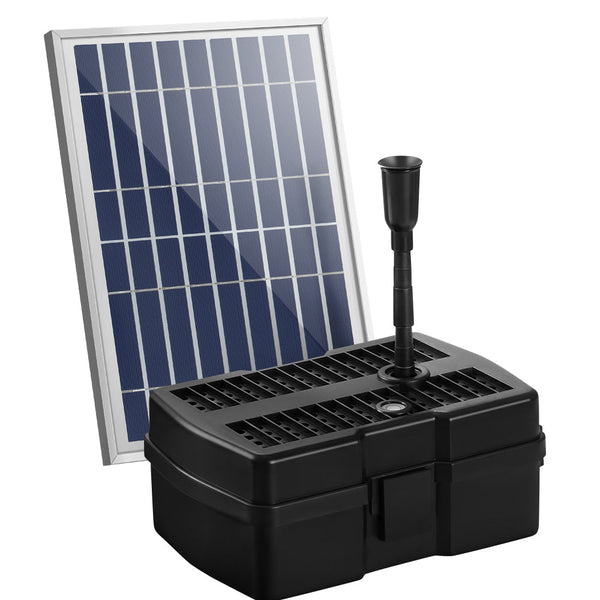 Gardeon Solar Pond Pump with Eco Filter Box Water Fountain Kit 5FT Gardeon