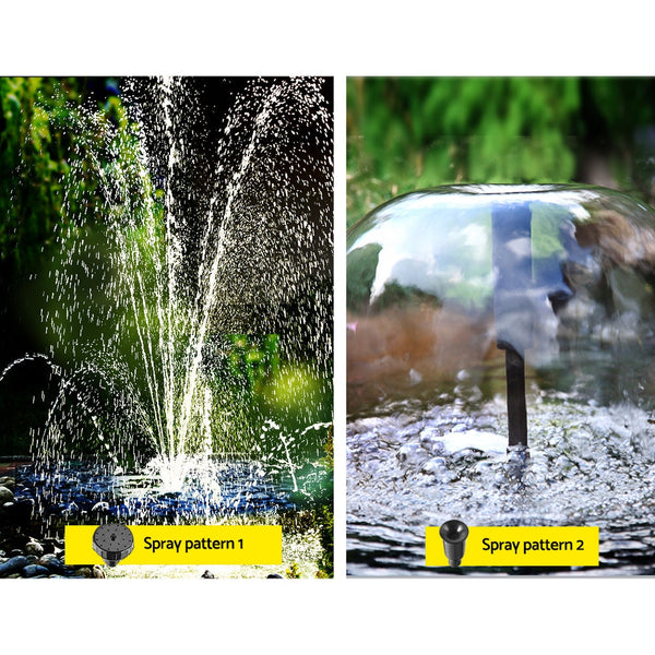 Gardeon Solar Pond Pump with Eco Filter Box Water Fountain Kit 5FT Gardeon