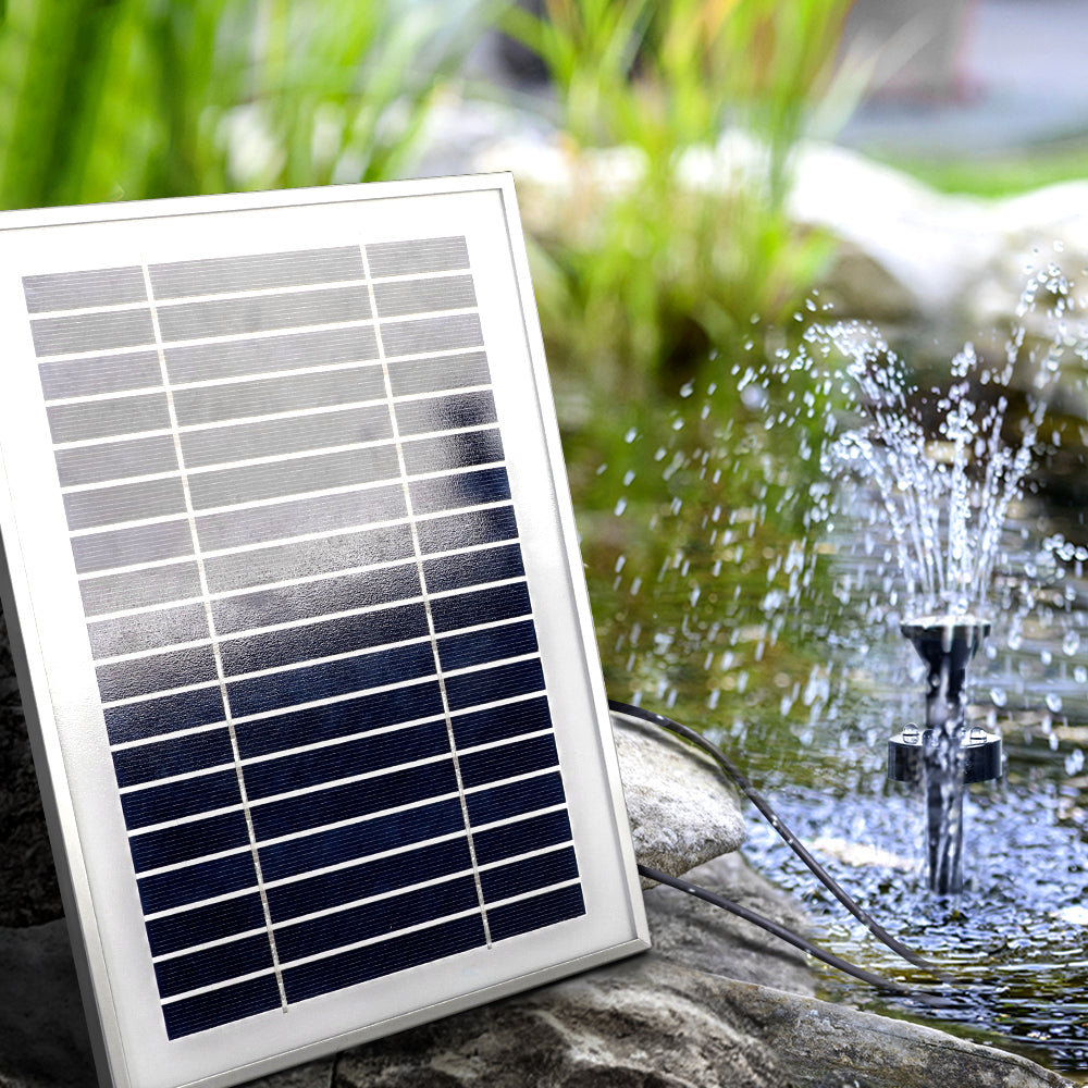 Gardeon Solar Pond Pump with Battery Kit Solar Powered Garden Water Fountain Gardeon