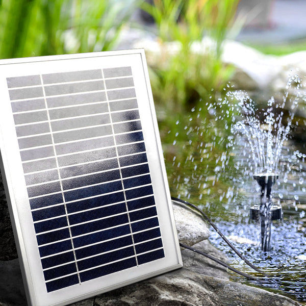 Gardeon Solar Pond Pump with Battery Kit Solar Powered Garden Water Fountain Gardeon