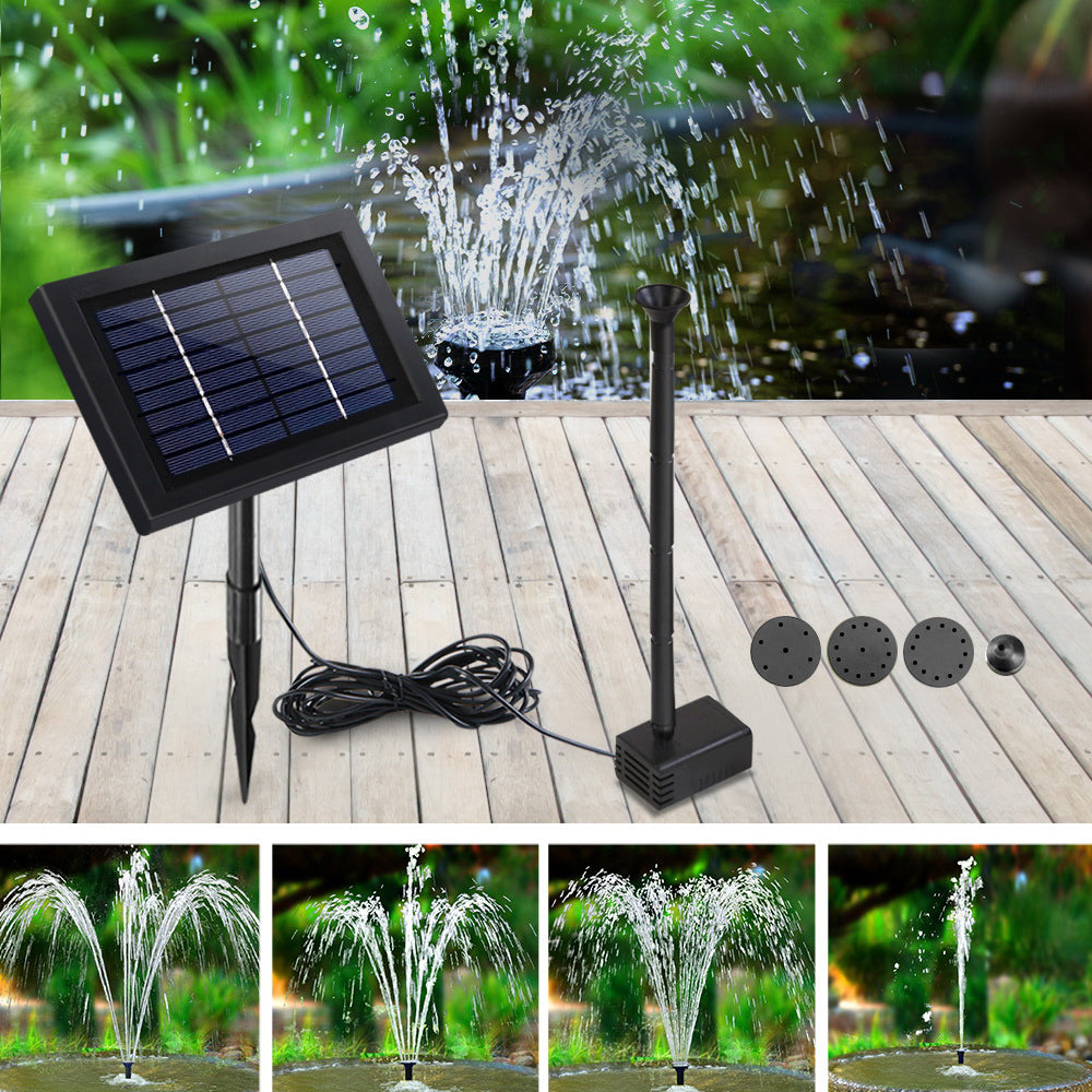 Gardeon Solar Pond Pump Water Fountain Outdoor Powered Submersible Filter 4FT Gardeon