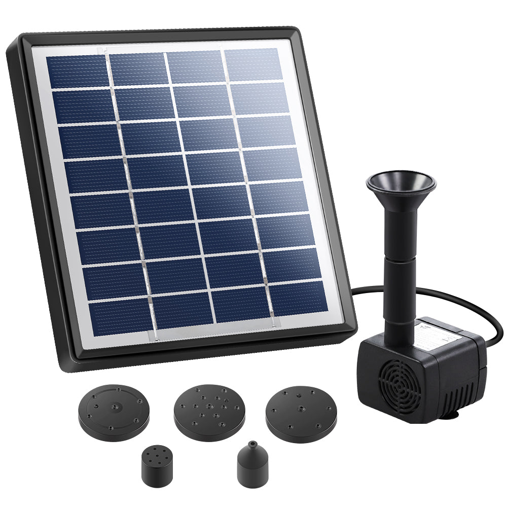 Solar Powered Pond Pump Submersible Fountains Ouotdoor Pool Garden Pumps 4 FT Gardeon