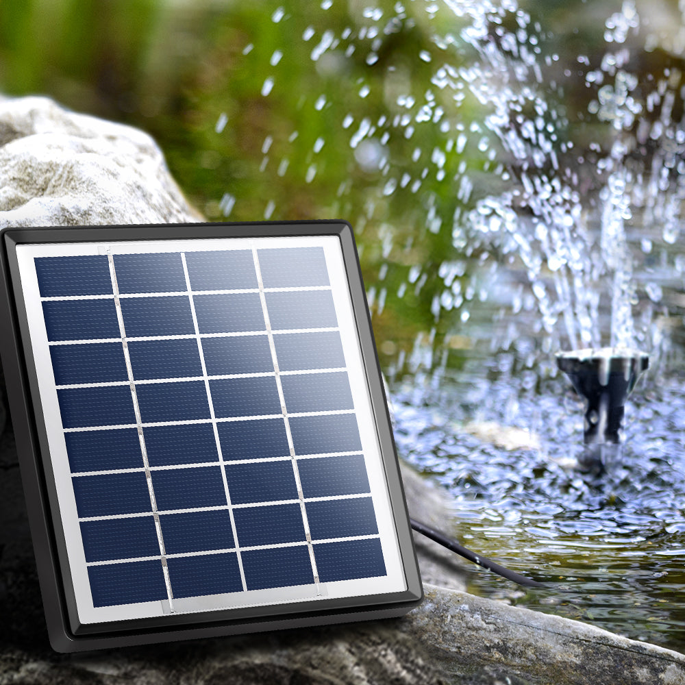 Solar Powered Pond Pump Submersible Fountains Ouotdoor Pool Garden Pumps 4 FT Gardeon