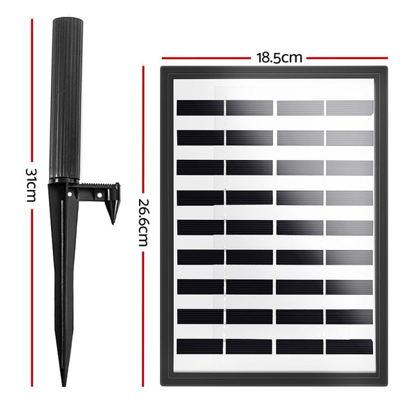 Solar Pond Pump Outdoor Garden Submersible Water Pumps with Battery Kit 4 FT Gardeon