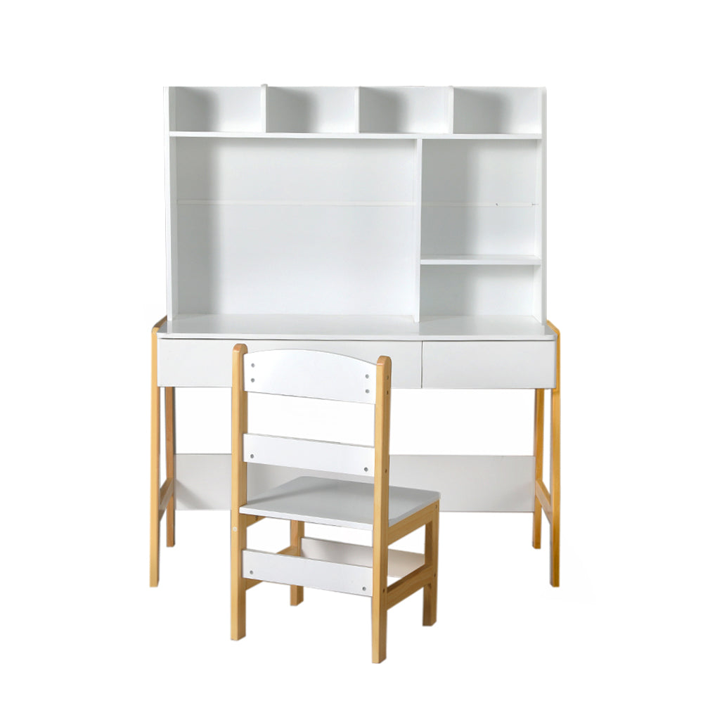 Keezi Kids Table and Chairs Set Study Play Toys Storage Desk Children Furniture Keezi