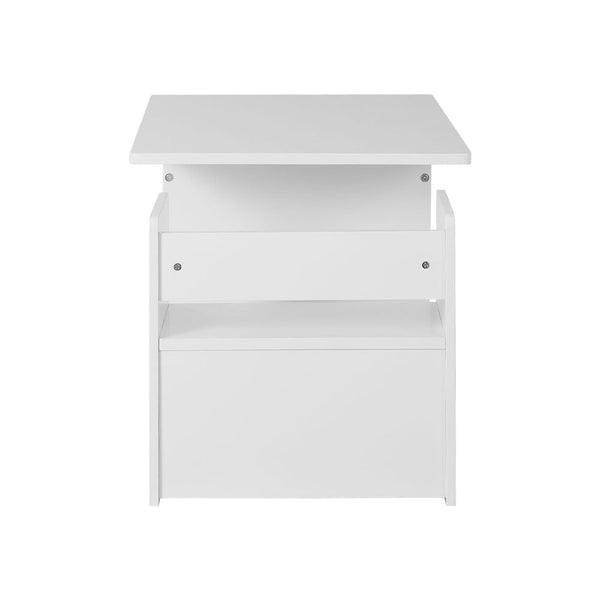 Keezi 4PCS Kids Table and Chairs Set Storage Box Toys Play Desk Wooden Children Keezi